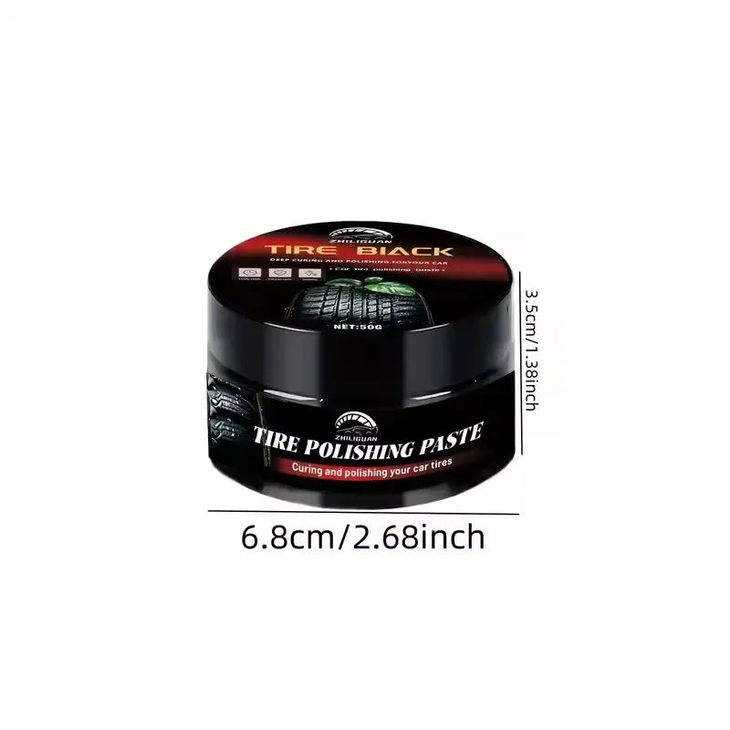 Tire Polishing Wax Restores Gloss Prevents Cracking Enhances Appearance