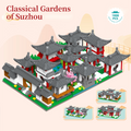 Miniature Building Blocks Suzhou Garden Chinese Classical Architecture Set