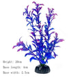 Artificial Aquarium Plants Green Plastic Underwater Fish Tank Decor