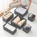 Fabric Underwear Storage Box Organizer For Socks Ties And Closet