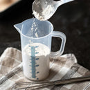 SHIMOYAMA Plastic Measuring Cup Transparent Liquid Measuring Jug Container
