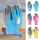 Children Protective Gloves Nitrile Cartoon Thickened Wear-Resistant Pair