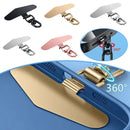 360 Rotatable Steel Phone Tether Metal Patch Lanyard Connector