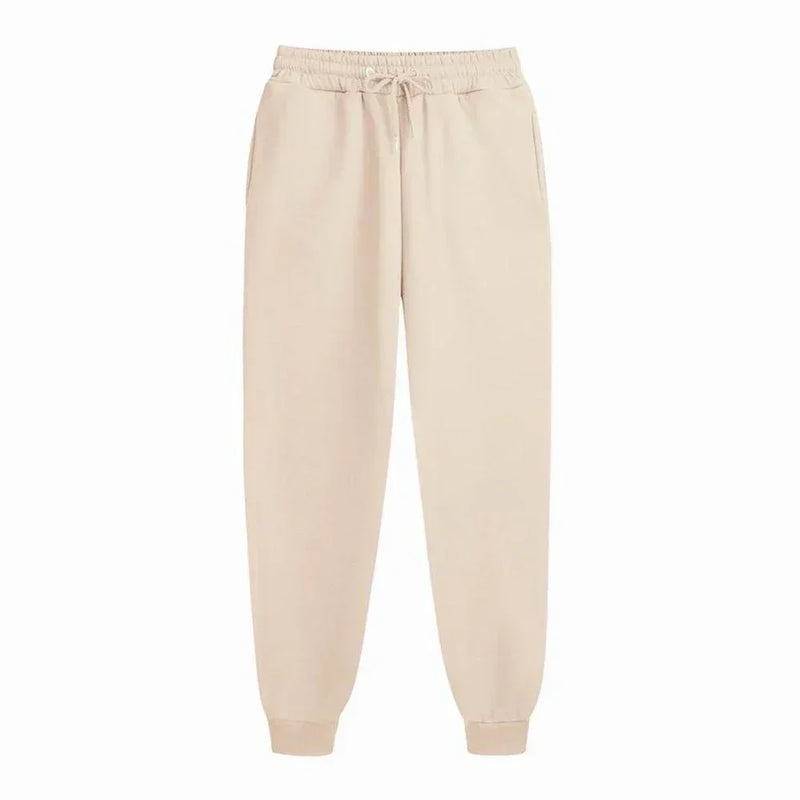 Men's Casual Sweatpants Fleece Jogging Pants Loose Streetwear Trousers