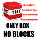 Magnetic Building Blocks Storage Box Plastic Organizer Container For Kids