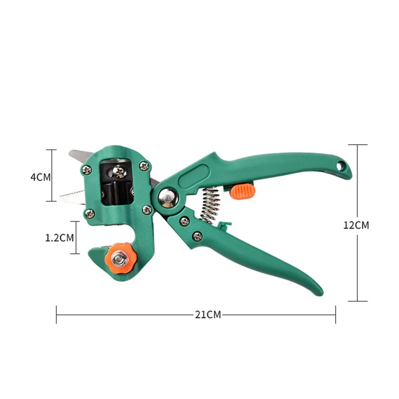 Multifunctional Grafting Pruner Scissors Garden Orchard Pruning Shears Kit