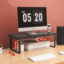 Monitor Raised Shelf Adjustable Laptop Stand Desktop Organizer Rack Holder