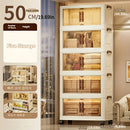 Foldable Storage Box With Clear Door Spacious Durable Organizer