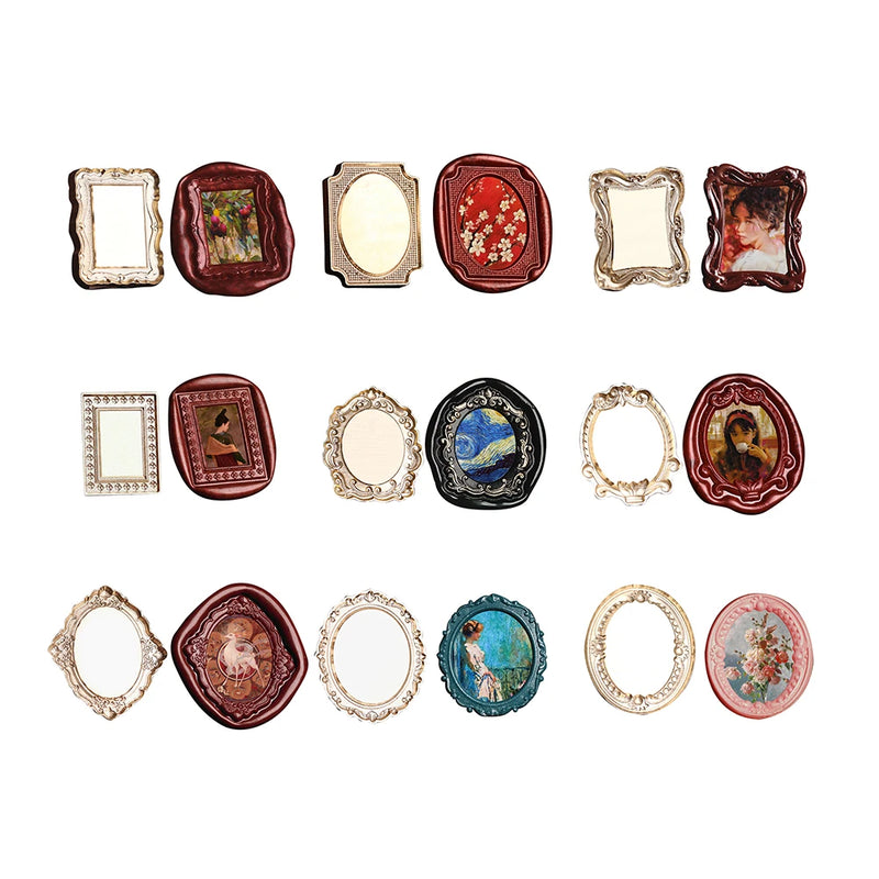 Special-shaped Wax Seal Stamp Head Vintage Embossed Invitation Envelope