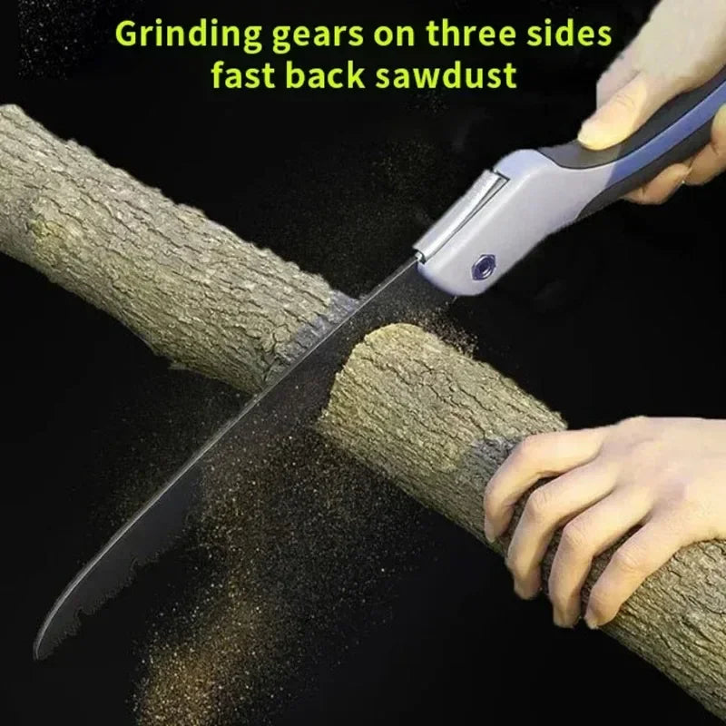 Folding Hand Saw Portable Outdoor Woodworking Garden Pruner Tool