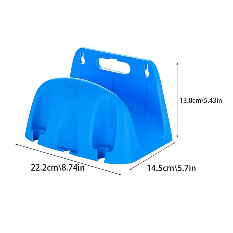 Wall Mounted Garden Irrigation Hose Holder Plastic Pipe Organizer Rack