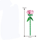 Flower Building Blocks 13 Styles Rose Lavender Lily Tulip DIY Ornaments