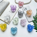 3D Phone Grip Love Heart Cute Plastic Phone Holder Bracket