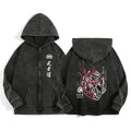 Darc Wolves Cotton Zip Up Hoodies For Men And Women Casual Jacket