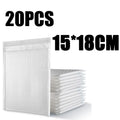10Pcs White Bubble Mailer Envelope Self Seal Shipping Bags