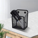 Magnetic Pencil Holder Mesh Desk Organizer Container For Office Home