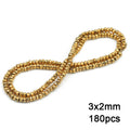 Gold Plated Hematite Beads Star Heart Shapes Loose Jewelry Beads