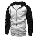 Men's Casual Jacket Zipper Hoodie With Pocket All Elite Wrestling Print