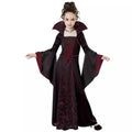 Halloween Witch Costume For Women Vampire Girl Role Play Party Dress