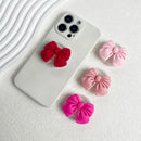 Korean Colorful Bowknot Phone Holder Griptok Finger Ring Support
