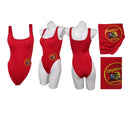 Adult Women C.J. Parker Cosplay Swimsuit Summer Baywatch Costume
