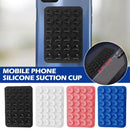 Silicone Suction Cup Phone Holder Wall Mount For Glass Tiles