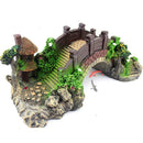 Fish Tank Artificial Bridge Resin Aquarium Landscape Decoration Accessory