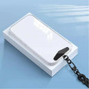 360 Rotatable Steel Phone Tether Metal Patch Lanyard Connector