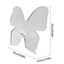 Transparent Acrylic Butterfly Vase Decorative Glass Garden Figurine