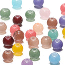30 50pcs 6mm Glass Round Beads Colorful Spacer For Jewelry Making