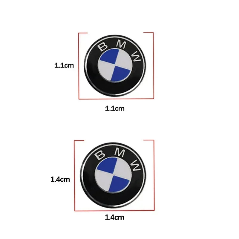 BMW Car Key Sticker Emblem Aluminum Auto Styling For E36 E46 E90 X5