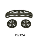 Mini Cooper Silicone Cup Holder Mat Set Non-Slip Interior Accessories