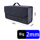 Car Trunk Organizer Foldable Felt Storage Box Portable Vehicle Container