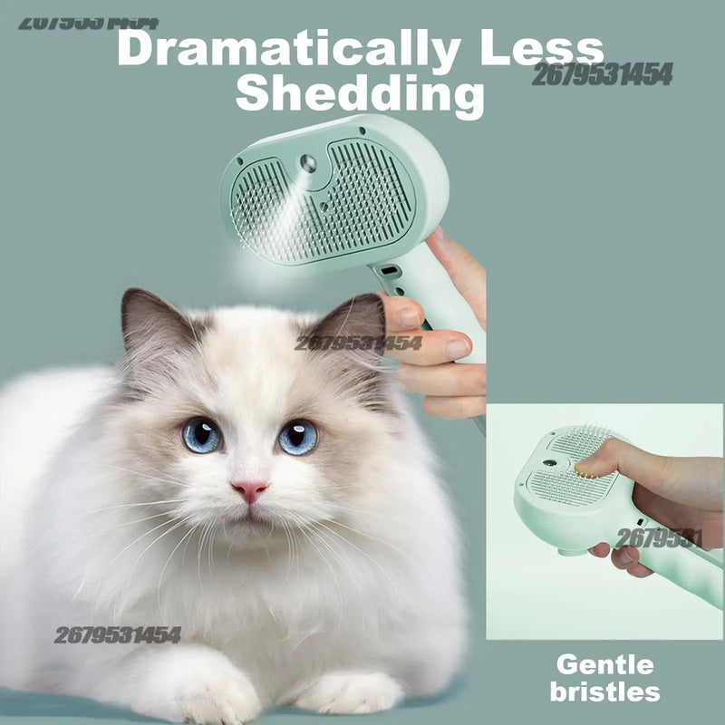 Steam Dog Grooming Brush Spray Comb For Dogs And Cats Luxury