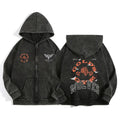 Darc Wolves Cotton Zip Up Hoodies For Men And Women Casual Jacket