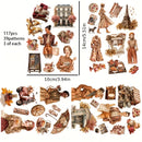 Autumn Theme Stickers 117 To 144pcs For Scrapbooking And Crafts