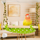 Bite Resistant Parrot Hammock Breathable Removable Bird Nest Swing