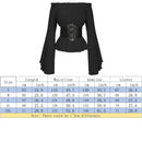 Boho Blouse Renaissance Peasant Off Shoulder Medieval Corset Top