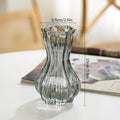 Creative Transparent Glass Flower Vase For Fresh Lily Rose Arrangements