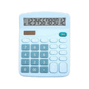Solar Calculator Dual Power 12 Digit Electronic Office School Tool