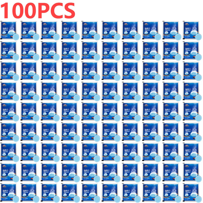 200pcs Car Windscreen Cleaner Tablets Effervescent Glass Cleaning
