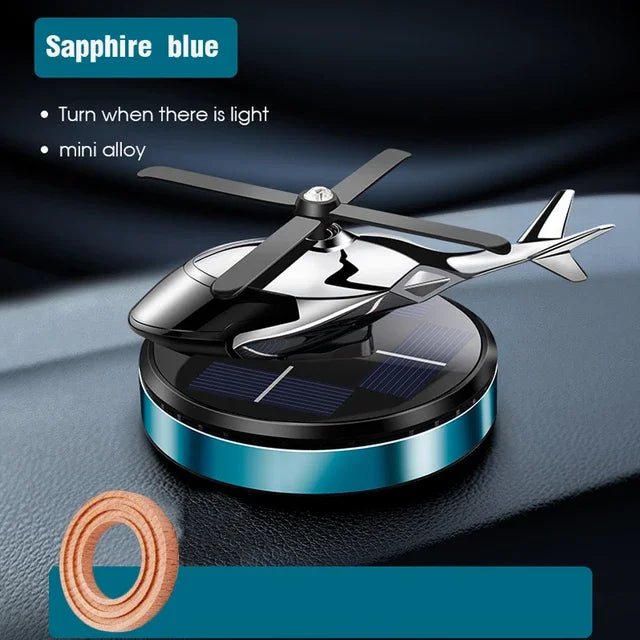 Helicopter Car Air Freshener Propeller Rotary Aromatherapy Diffuser