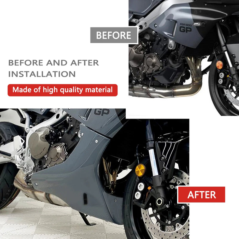 Motorcycle Chassis Guard Engine Fairing Exhaust Shield Cover For XSR900 GP
