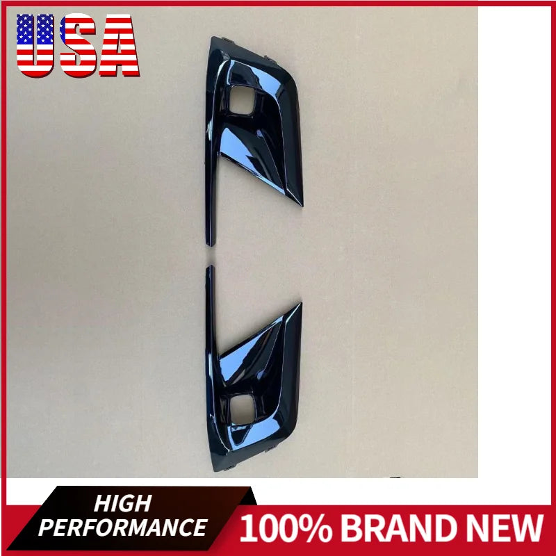 Honda Civic Front Grille Cover Gloss Black Type R Style Lower Grill