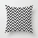 Black And White Geometric Cushion Cover Cube Letter Print Sofa Pillow