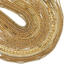 Gold Plated Hematite Beads Star Heart Shapes Loose Jewelry Beads