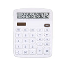Solar Calculator Dual Power 12 Digit Electronic Office School Tool