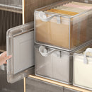 Clothes Organizer Storage Box Foldable Waterproof Steel Frame Design