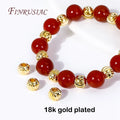 18K Gold Spacer Beads Metal Separators For Jewelry Making 2.5mm-6mm