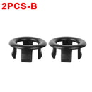 Sink Overflow Ring Cover Bathroom Basin Round Plastic Replacement